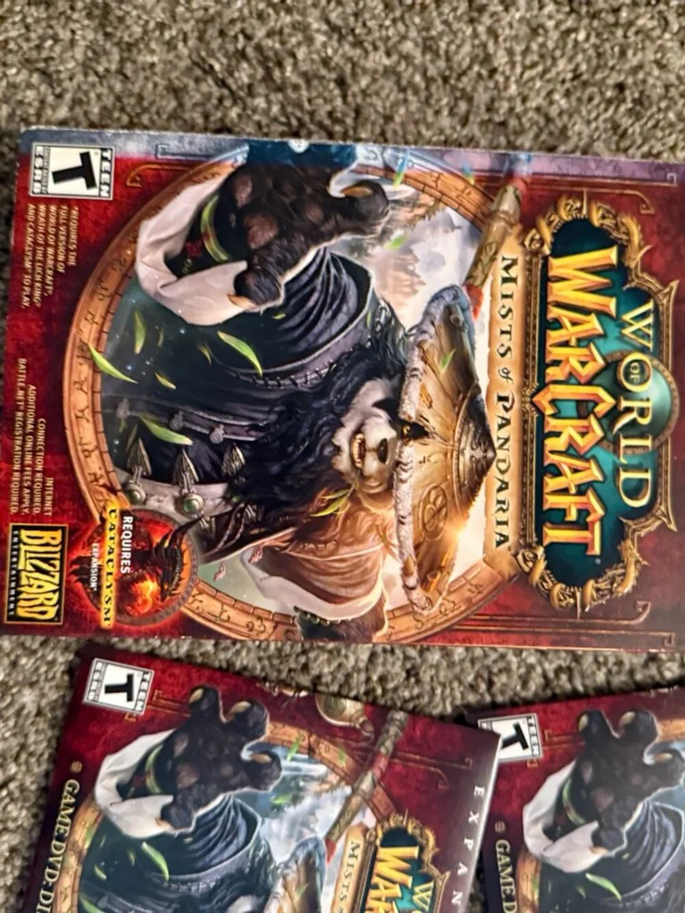 World of Warcraft PC Expansion Lot - Draenor, Pandaria, Cataclysm